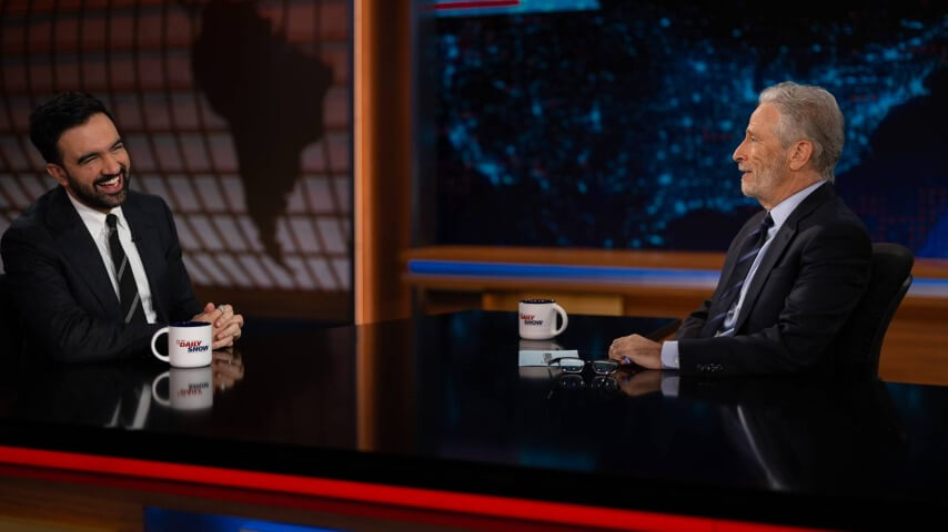 Jon Stewart finds hope in Zohran Mamdani after deconstructing Trump's ballroom blitz