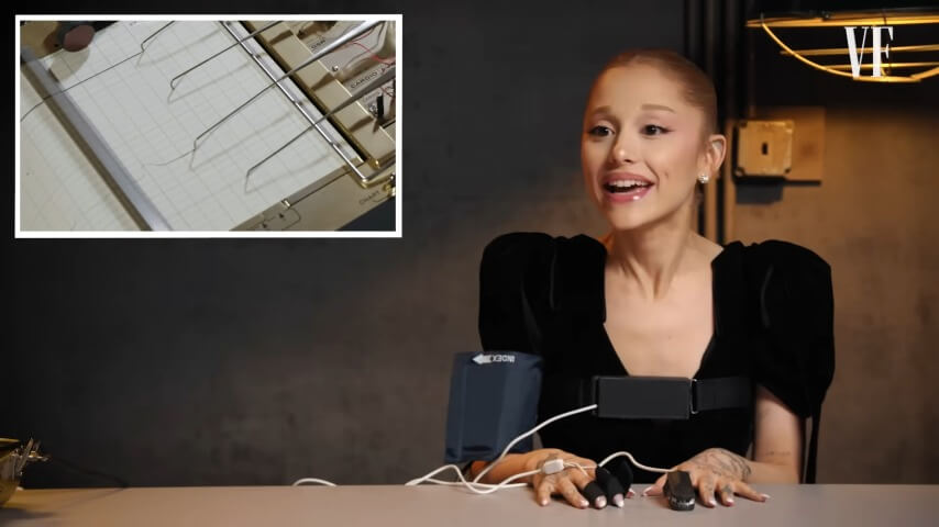 Ariana Grande uses Vanity Fair lie detector test to affirm her belief in the moon landing