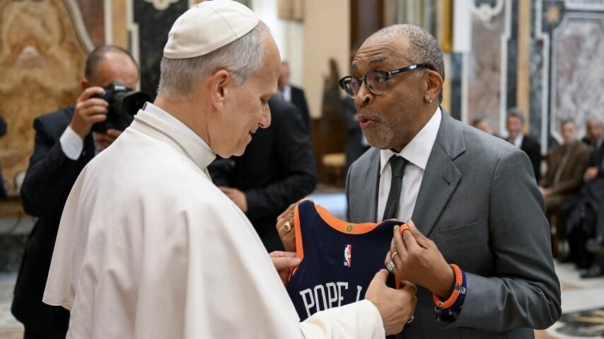 Pope Leo takes break from saving souls to try to save movie theaters