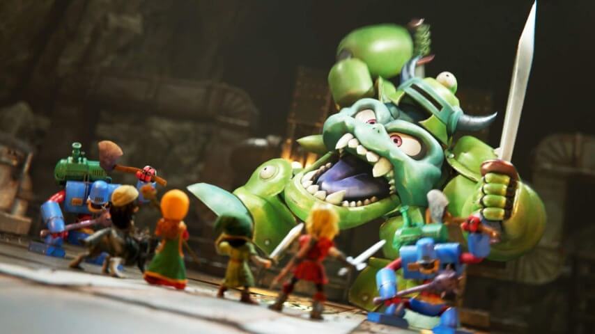 Dragon Quest VII Reimagined imagines a less bloated role-playing game