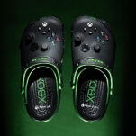 The Xbox Crocs make their mark in canon of outrageous gamer fashion