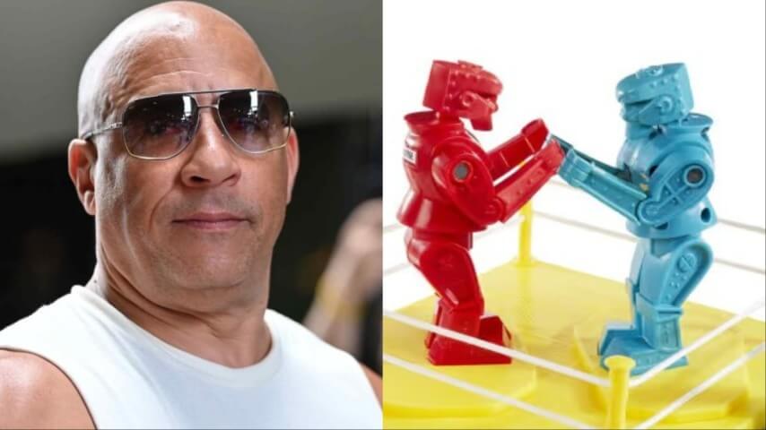 Divine spirit of human creativity moves Vin Diesel to write his own dang Rock 'Em Sock 'Em Robots movie