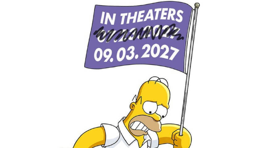 The Simpsons sequel movie has been delayed to Labor Day 2027