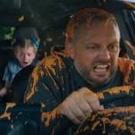 Solo parenting makes Nate Bagatze fall down, go boom in The Breadwinner trailer