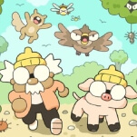 Whimsy wins out in the adorable role-playing game Hermit And Pig