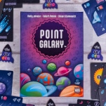 Collect a universe of points in the board game Point Galaxy