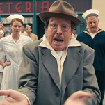 History hates Larry David in first clip from his and the Obamas' new sketch show