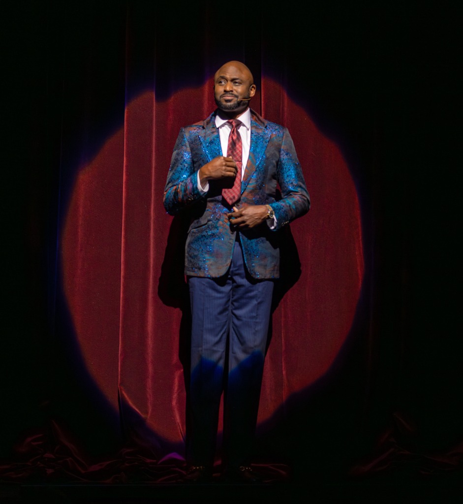 Exclusive image of Wayne Brady in Encores! La Cage Aux Folles. Photo: Benjamin Miller