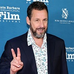 Reality cracks just a little more as Adam Sandler officiates, sings at Taylor Swift/Travis Kelce wedding