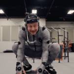 Andy Serkis slips into his dot suit to announce The Hunt For Gollum is on
