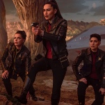 Star Trek: Strange New Worlds' season four kicks off with a big, wacky, dinosaur-punching swing