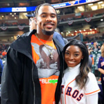 Simone Biles' Husband, Mr. Simone Biles, Catches Heat for Calling Himself 'the Catch' in Their Marriage
