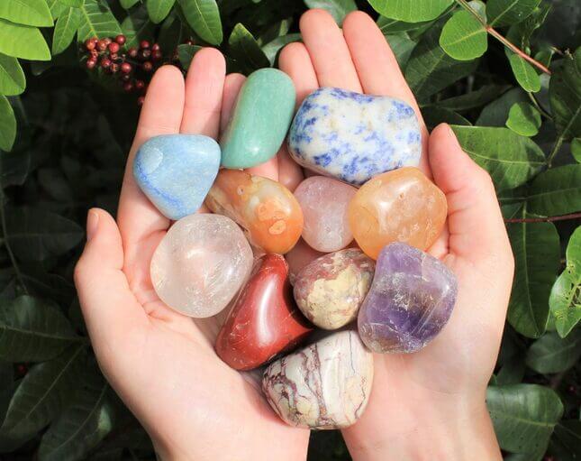 Crystal tumbles, various prices