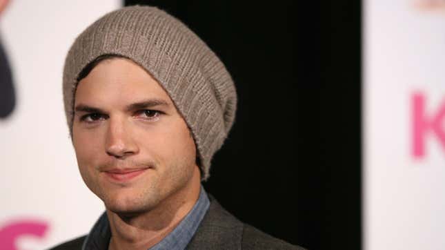 College Football Fans Greet Ashton Kutcher With Chants of ‘Take a Shower!!’