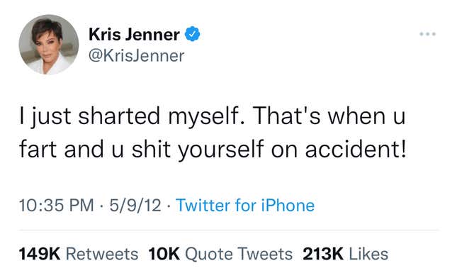 She never deleted this