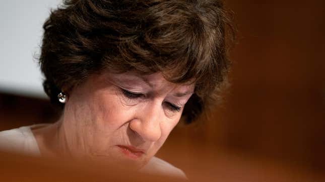 Susan Collins Signals Another Vote Against Abortion Rights While Claiming to Support Them