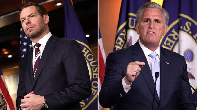 Eric Swalwell Called Kevin McCarthy a ‘P-ssy’ on the House Floor and a Hilarious Fight Broke Out