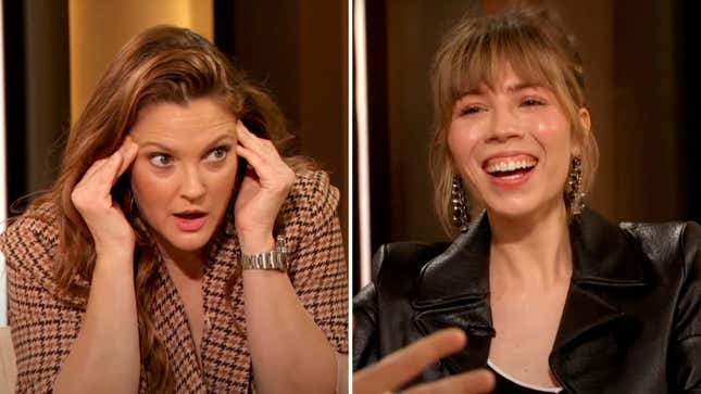 Drew Barrymore and Jennette McCurdy Bond Over Their Traumatic Childhoods
