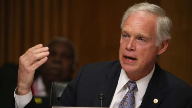 Sen. Ron Johnson Wants People to Look at Fetuses in Jars Before Voting on Abortion