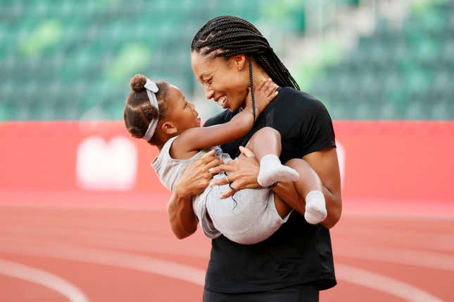 Olympic Moms Don’t Have to Hide Anymore