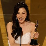 'This Is History in the Making,' Michelle Yeoh Says in Best Actress Acceptance Speech