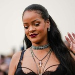What's the Deal With Rihanna Casually Wearing a Diamond on Her Left Hand?