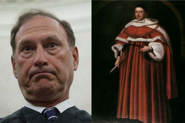 In Leaked Abortion Decision, Justice Alito Relies on Jurist Who Supported Marital Rape, Executed ‘Witches’
