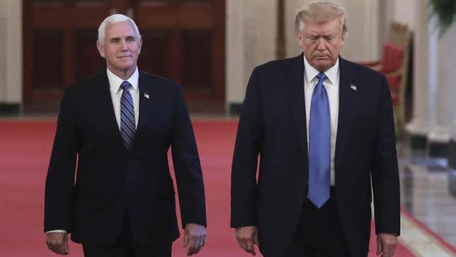 Mike Pence Threw Trump Under the Bus Via ‘Contemporaneous Notes,’ Which Is Hilarious