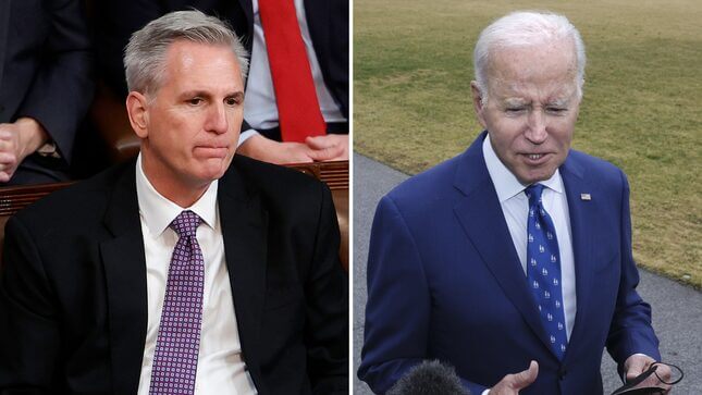 Biden Says GOP Chaos Is ‘Embarrassing’ But ‘Not My Problem’ As McCarthy Loses 5th Vote