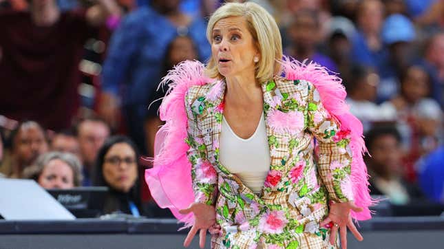 Kim Mulkey, Anti-LGBTQ Women’s Basketball Coach, Is Dragged to Hell Over Latest Outfit