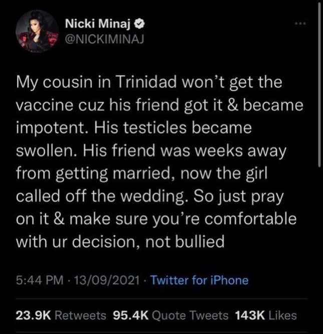 The tweet that launched a thousand ball checks