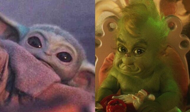 Baby Grinch Walked so Baby Yoda Could Run