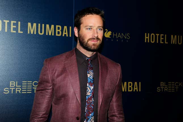 Armie Hammer’s Aunt Says His Family Made Him a ‘Monster’