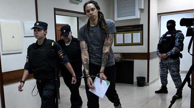 Brittney Griner Transferred to Russian Penal Colony, Whereabouts Unknown