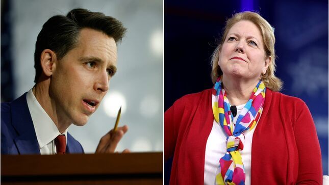 Josh Hawley, Noted Feminist, Decries ‘Misogyny’ Against Justice Clarence Thomas’ Insurrectionist Wife