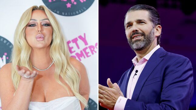 Aubrey O’Day Says She First Had Sex With ‘Soulmate’ Don Jr. in Gay Club Bathroom