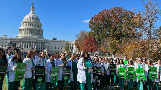 Abortion Providers Protest at the Capitol: ‘Let Us Do Our Jobs’