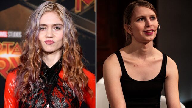 Grimes Is Dating Chelsea Manning After Having a Secret Baby with Elon Musk, Okay?