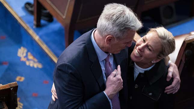 Marjorie Taylor Greene Spends $100K on Chapstick Worn by Speaker Kevin McCarthy