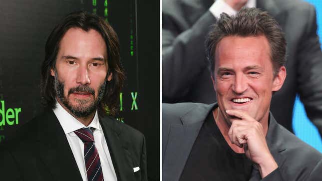 Matthew Perry Apologizes for Wishing Keanu Reaves Dead