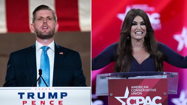 Eric Trump Denies That His Family Hates Don Jr.’s Weird GF, Kimberly Guilfoyle