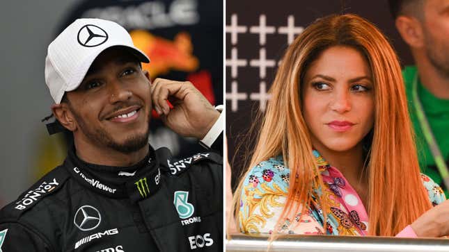 Are Shakira and Lewis Hamilton Off to the Races?