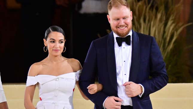 AOC Got Engaged—Cue Right-Wing Outrage About Every Detail of Her Wedding!