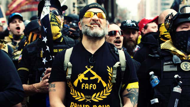 The Proud Boys Targeted Me, and Then White ‘Leftist’ Dudes Accused Me of Making It Up