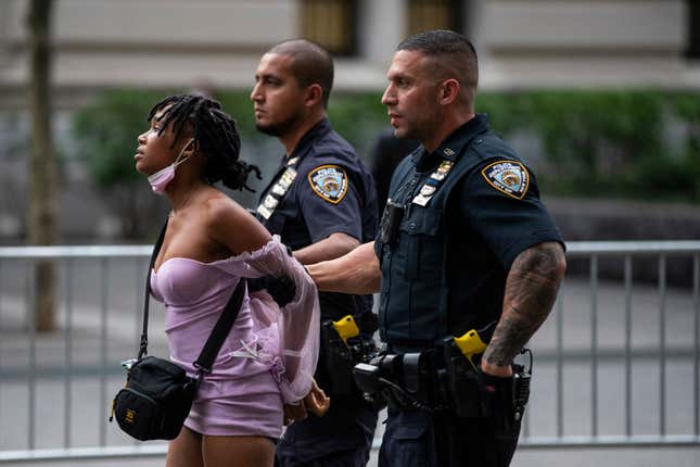 Outside the Met Gala, Police Arrested Multiple Black Lives Matter Protesters