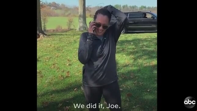 We Did It, Joe: Kamala Is President (For One Hour)