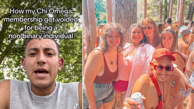 Sorority Member Says National Org Forced Them Out for Being Gender Nonbinary