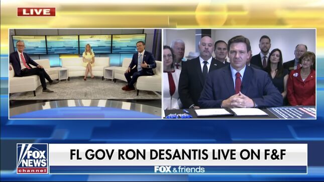 Fox News Claims Even They Didn't Know Gov. Ron DeSantis Was Gonna Do All That