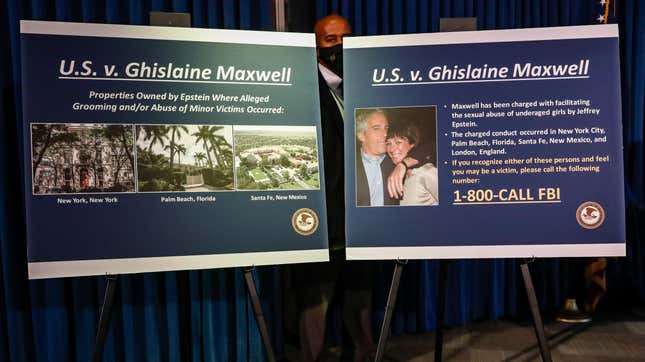 London Police Are Starting to Suspect That Ghislaine Maxwell and Jeffrey Epstein Might Have Broken Some Laws