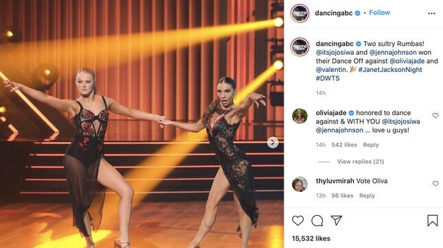 Who Was The Nastiest Girl On DWTS This Week?